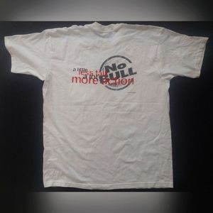 Vintage 90s ‘96 Winston No Bull T-Shirt HTF XL White RARE Promo USA